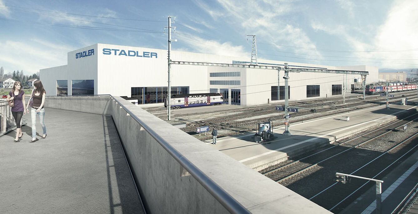 Stadler – Neues Produktionswerk in St. Margrethen